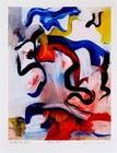  untitled Iii 1980  By De Kooning Framed And Matted