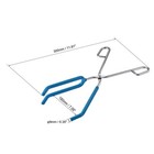 Lab Beaker Tongs 3 Prongs Stainless Steel 11 81-inch Opens Up To 180mm Blue