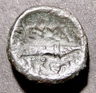 Ancient Greek Coin  Artemis  The Moon Huntress W  Quiver  187-31 Bc  17mm