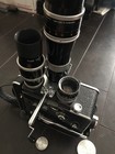 Bolex H16 Reflex Camera With Three Lenses