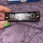 Vintage Hohner International Bluesband Harmonica With Box And Instruction Manual
