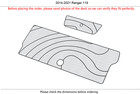 2014-2021 Ranger 119 Non-slip Faux Teak Eva Foam Marine Deck Pad Boat Floor