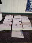 852 First Day Covers With Stamps Lot