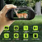 4k Night Vision Goggles 112mp Infrared Digital Binoculars 12x Zoom For Darkness