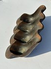 Vintage Antique Cast Iron 4 Four Pipe Holder Stand Tobacciana Patina Heavy