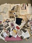200 Pc Vintage Ephemera Junk Journal Mixed Media Book Music Pages Cutouts Card