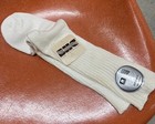 Vintage 1980s White Cotton Socks Belmont Heritage Corporation Nwt Nos Slouch 
