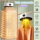 1000w Portable Clothes Dryer Timer Small Foldable Fast-drying Machine Apartment