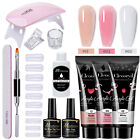 Poly Extension Gel Nail Kit With Uv Led Lamp Builder Nail Gel Set Nail Tools