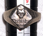Boy Scouts Cubs Bsa Scouts Sterling Silver Vintage 4g Estate Ring Size 5 1 2