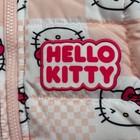 Hello Kitty Girls Pink Checkered Puffer Vest Size 6 6x Sanrio Dreamwave New
