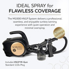 Sunless M1000 Hvlp Spray Tan Machine Kit With 8 Oz Tuscan Plus  Venetian   Dark