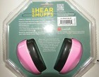 Lucid Audio Baby Hear Muffs 0-4 Pink And White Noise Muffle Earmuffs