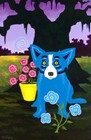 George Rodrigue Blue Dog Canvas Paintings Modern Graffiti Wall Art Hd Print