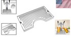 Modern Kegerator Beer Drip Tray With Non-slip Rubber Pads - Easy Clean Design