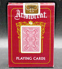 Aristocrat Red Linen Finish Playing Cards Deck - New   Sealed