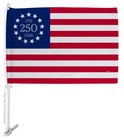 Betsy Ross 1776 2026 America 250th Car Flag Kit 2 Pcs Pack For Car Truck