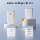 Niimbot D11 Bluetooth Label Maker With Tape 300dpi Portable Thermal Printer