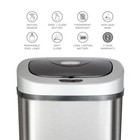 21 Gallon Stainless Steel Touchless Trash Can Automatic Motion Sensor Kitchen 