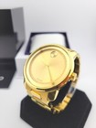 Movado Bold Men s Gold Tone Stainless Steel Watch - 3600258   795 Msrp 