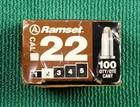 Itw 00594  22 Caliber Brown Ramset Powder Single Load 22cw  81 Pcs  