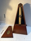 1920s Paquet Metronome De Maelzel Paris France Wooden Antique Works