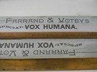 Vox Humana Farrand   Votey 1890s  Pump Organ Salvage