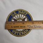 United States Navy Veteran Circle 3  Embroidered Patch Military Us 