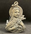 Argentina 1930   St Therese Of Jesus Child Pious Union Silver Antique Medal