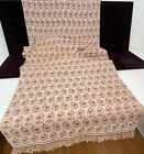 Vintage Middle Eastern Hand Woven Long Silk Per sian Runner Textile Yy948