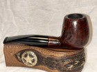 Chris Morgan Pipes   Bones Brandy Shape  with Contrast Color  