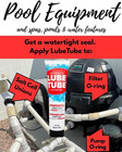 Lubetube 1oz O-ring Grease     Stops Leaks On Pump   Filter Seals     Non-sticky    