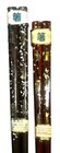 Vintage Japanese Traditional Wakasa Lacquered Chopsticks Mother Of Pearl Inlay