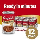 Campbell s Pork And Beans  19 75 Oz Can  12 Pack  Canned Food Essentials 