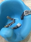 Preowned Bumbo Baby Seat Blue Portable Travel Seat For Infants Clean Ready To Go