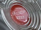 Vintage Antique Yuengling Beer Glass Ashtray 1940s Art Deco Yuengling s Sign