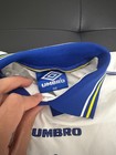3 Vintage Soccer Jersey Lot Chelsea Brazil Manchester United Nike Umbro
