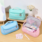 Super Large Pencil Case  Expandable Extra Big Capacity Pencil Pouch Pen Holder B