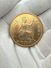 1961 Great Britain Penny - Gem Bu Unc Red - Queen Elizabeth Ii - Free Ship