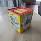 Curious George Jack In The Box 1995 Vintage Schylling Green  Works Good