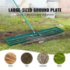 Lawn Leveling Rake 48 x10  Level Lawn Tool With 78  Steel Extended Handle