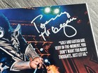 Kiss Photo Poster Tommy Thayer Signed Autograph Golf   Guitar 16x12 2013