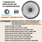 Spokes 21   Front Wheel Single Disc For 00-07 Harley Softail   Dyna Wheels