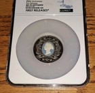 2019 Queen Victoria 200th Anniversary 2oz Silver Antiqued Cameo Coin Ngc Ms70 Fr