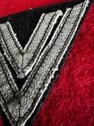 Ww2 German Ss Chevron For Old Fighters Obergefreiter  corporal  Original