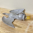 Vintage Metal American Eagle Flag Pole Finial Topper Winged Eagle