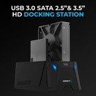 Sabrent Usb 3 0 To Sata I ii iii Dual Bay External Hard Drive 2 Bay  Black 