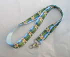 Handmade Golden Retriever Sky Dog Breed Ribbon Lanyard badge Holder
