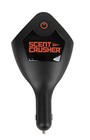 Feradyne Inc Scent Crusher Ozone Go Super Max Scent Remover 12v Car Black orange