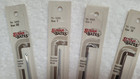 5 Vintage Susan Bates  Crochet Hooks In Store Packaging Sizes 00 1 3 10  And 13